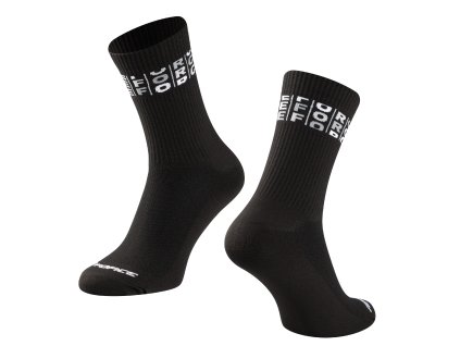 ponožky FORCE MESA, černé (velikost S-M)