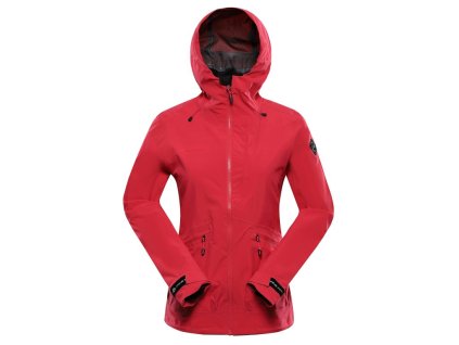 bunda dámská ALPINE PRO ZARRA nepromokavá S PTX růžová (Varianta S)
