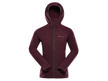 bunda dámská ALPINE PRO ANUKA s DWR fialová (Varianta M)