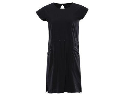 šaty dámské ALPINE PRO ASEDA černé (Varianta L)