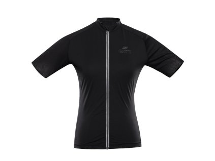 dres krátký dámský ALPINE PRO SAGENA 2 s COOL DRY černý (Varianta L)