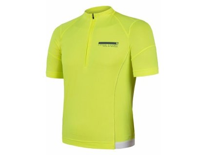dres krátký pánský SENSOR CYKLO COOLMAX ENTRY neon žlutá (Varianta S)