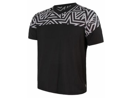 dres krátký pánský SENSOR HELIUM černá/stars (Varianta M)