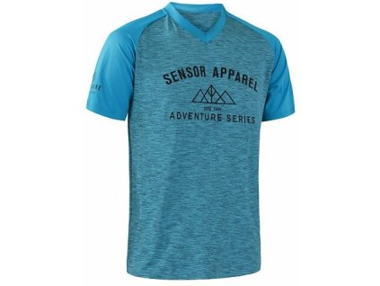dres krátký pánský SENSOR CYKLO CHARGER modro/modrý (Varianta S)