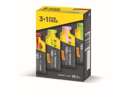 gel PowerBar POWERGEL multipack 3+1 41g