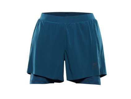 kalhoty pánské krátké ALPINE PRO GAJER s COOL DRY modré (Varianta L)