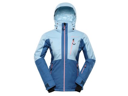 bunda dámská ALPINE PRO REAMA s membránou PTX modrá (Varianta XL)