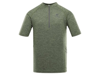dres pánský krátký ALPINE PRO GERET 2 rychleschnoucí zelený (Varianta L)