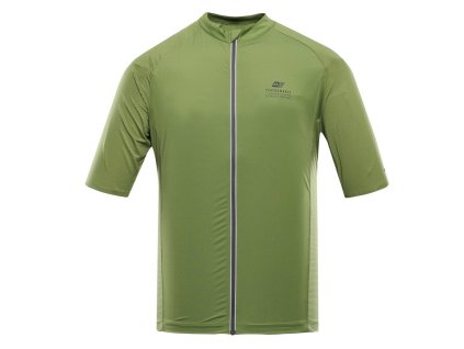 dres pánský krátký ALPINE PRO SAGEN 2 rychleschnoucí zelený (Varianta L)