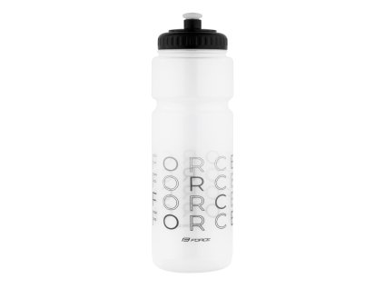láhev FORCE ENJOY 0,75 l, transparentní-černá