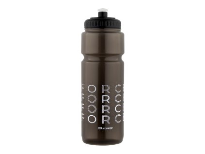 láhev FORCE ENJOY 0,75 l, transparentní černá-bílá