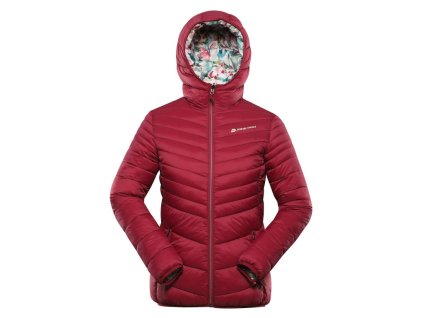 bunda dámská ALPINE PRO EROMA oboustranná růžová/fialová (Varianta S)