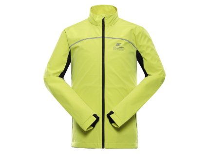 bunda pánská ALPINE PRO GEROC softshellová zelená (Varianta S)