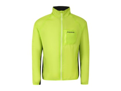 bunda pánská Progress CONDOR cyklistická limetková (Varianta L)