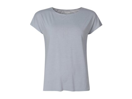triko krátké dámské Progress TECHNICA šedý melír (Varianta L)