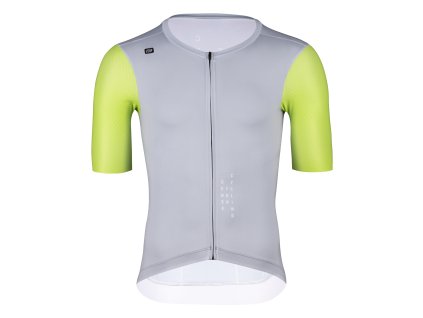 dres FORCE LIMIT kr. rukáv, šedo-limetkový (velikost L)