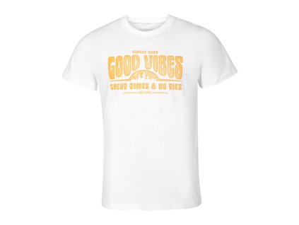 triko pánské krátké NAX OKAM bílé (Varianta L)