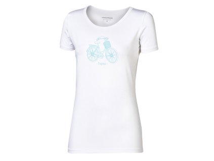 triko krátké dámské Progress SASA CITYBIKE bílé (Varianta L)