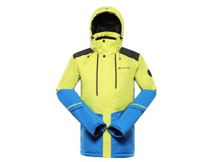 bunda pánská ALPINE PRO ZARIB s membránou PTX zelená (Varianta XXL)