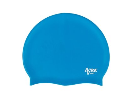 čepice plavecká Acra světle modrá