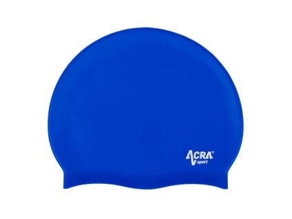 čepice plavecká Acra modrá