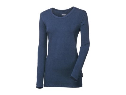 triko dlouhé dámské Progress BAMBUS LS ORIGINAL tmavě modré (Varianta XL)