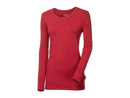 triko dlouhé dámské Progress BAMBUS LS ORIGINAL višňové (Varianta L)