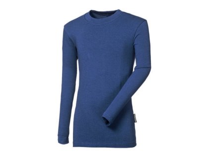 triko dlouhé dětské Progress BAMBUS LS ORIGINAL tmavě modré (Varianta 140/1)