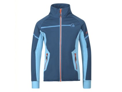bunda dětská Progress COOLIO JKT softshellová petrol (Varianta 140/1)