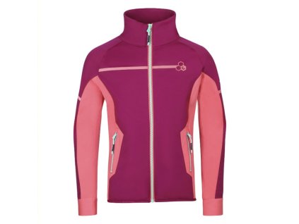 bunda dětská Progress COOLIO JKT softshellová vínová (Varianta 164/1)