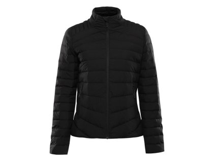bunda dámská ALPINE PRO RETERA péřová černá (Varianta XS)