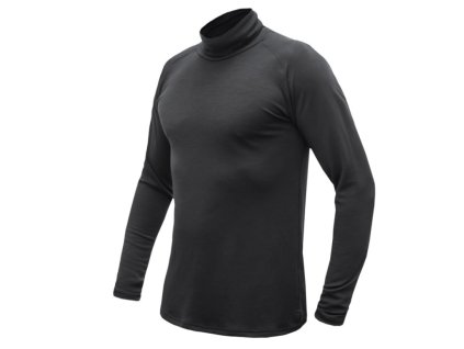 rolák dlouhý pánský SENSOR MERINO BLEND černý (Varianta L)