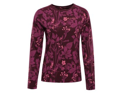 triko dámské dlouhé ALPINE PRO GRETTA fialové (Varianta L)