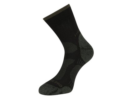 ponožky ALPINE PRO KEROWE antibakteriální černé (Varianta L)