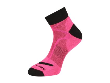 ponožky ALPINE PRO GANGE sportovní kotníkové růžové (Varianta M)