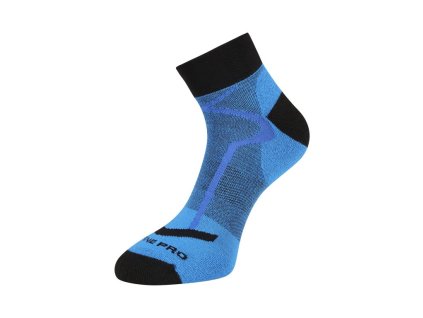 ponožky ALPINE PRO GANGE sportovní kotníkové modré (Varianta L)
