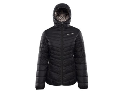 bunda dámská ALPINE PRO EROMA oboustranná černá (Varianta L)
