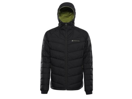 bunda pánská ALPINE PRO ROGIT 2 péřová oboustranná černá (Varianta XS)