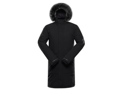 kabát pánský ALPINE PRO WUSS zimní s membránou PTX černý (Varianta XL)