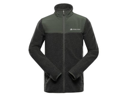 mikina pánská ALPINE PRO FERAD 2 supratherm zelená (Varianta XL)