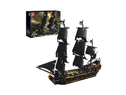Černá perla Mould King 13199 - Model Ship