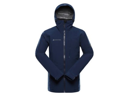 bunda pánská ALPINE PRO ZARR  2 s membránou PTX modrá (Varianta XL)