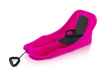 kluzák plastový Plastkon Baby rider růžový