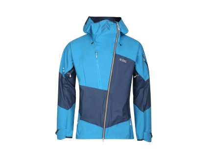 Direct Alpine pánská hardshellová bunda GUIDE mango/ocean (Barva ocean/navy, Velikost S)