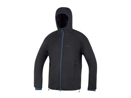 Direct Alpine pánská bunda UNIQ (Barva black/petrol, Velikost L)