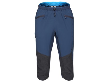 Direct Alpine pánské lezecké kalhoty ASCENT LIGHT 3/4 anthracite/ocean (Barva navy/anthracite, Velikost S)