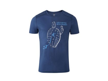 Direct Alpine pánské merino triko FURRY (Barva navy (Buddy), Velikost S)