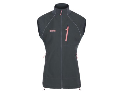 Direct Alpine dámská outdoorová vest SPIKE LADY (Barva anthracite/coral, Velikost XS)