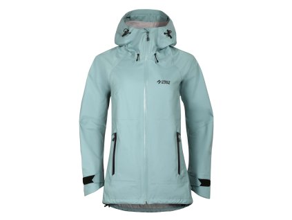 Direct Alpine dámská outdoorová hardshellová bunda TALUNG LADY emerald/caramel (Barva arctic, Velikost L)