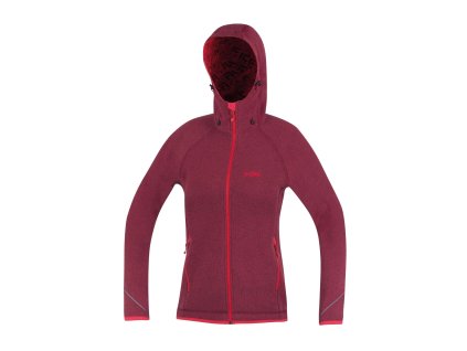 Direct Alpine dámská outdoorová mikina JASPER LADY (Barva palisander/brick, Velikost M)